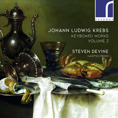 크렙스: 건반악기 작품 2집 (Krebs: Keyboard Works, Vol. 2)(CD) - Steven Devine