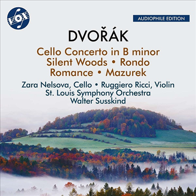 드보르작: 첼로 협주곡 (Dvorak: Cello Concerto)(CD) - Zara Nelsova