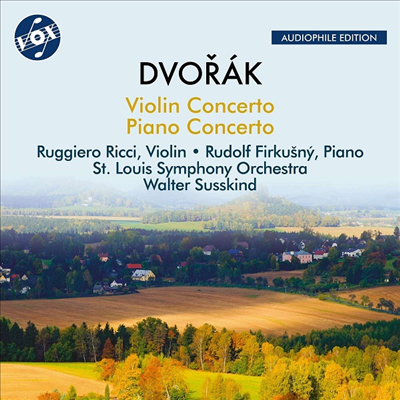 드보르작: 피아노 협주곡 &amp; 바이올린 협주곡 (Dvorak: Piano Concerto &amp; Violin Concerto)(CD) - Walter Susskind