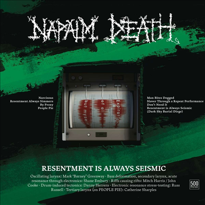 Napalm Death - Resentment Is Always Seismic - A Final Throw Of Throes (CD)