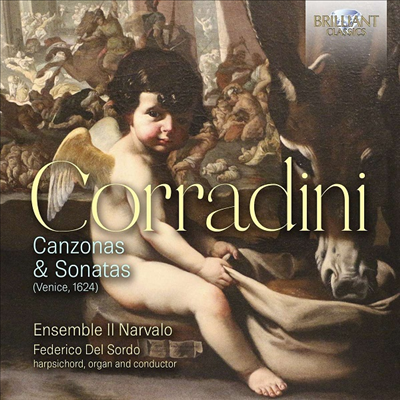 코라다니: 칸초나&#183;소나타 모음집 (Corradini: Canzonas &amp; Sonatas)(CD) - Federico Del Sordo
