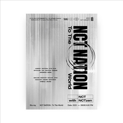 엔시티 (NCT) - 2023 NCT Concert - NCT Nation : To The World In Incheon (3Blu-ray)(Blu-ray)(2024)