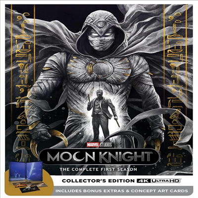 Moon Knight: The Complete First Season (Collector's Edition) (문나이트: 시즌 1) (2022)(Steelbook)(한글무자막)(4K Ultra HD)