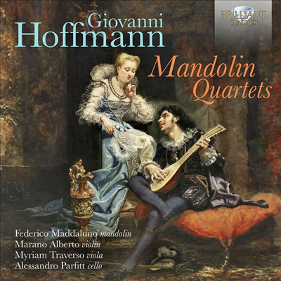 호프만: 만돌린과 현을 위한 사중주 (Hoffmann: Mandolin Quartets)(CD) - Federico Maddaluno