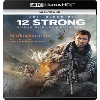 12 Strong (12 솔져스) (2018)(한글무자막)(4K Ultra HD-R + Blu-ray-R)(4K Ultra HD-R)