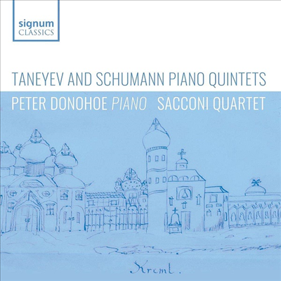슈만 &amp; 타네예프: 피아노 오중주 (Schumann &amp;Taneyev: Piano Quintet)(CD) - Sacconi Quartet