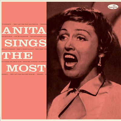 Anita O&#39;day - Anita Sings The Most (Feat. Oscar Peterson) (+3 Bonus Tracks) (180g LP)