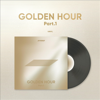 에이티즈 (Ateez) - Golden Hour : Part.1 (미국반 독점 포토카드 랜덤)(한정반 블랙 아이스 컬러 LP)(미국빌보드집계반영)