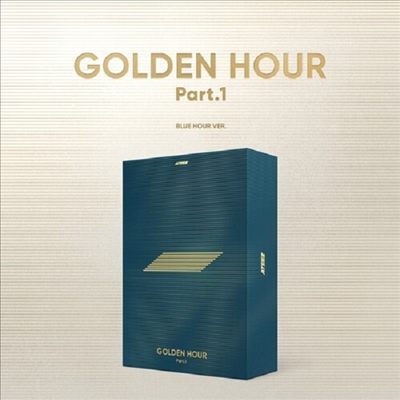 에이티즈 (Ateez) - Golden Hour : Part.1 (Blue Hour Version)(미국반 독점 포토카드 랜덤)(미국빌보드집계반영)(CD)