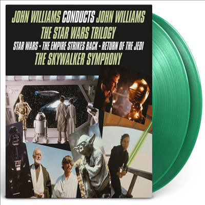 John Williams - John Williams Conducts John Williams - The Star Wars Trilogy (스타워즈 트릴로지) (Soundtrack)(Ltd)(180g Colored 2LP)