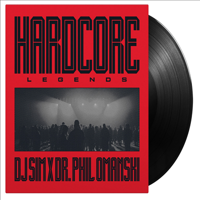 DJ Sim &amp; Dr. Phil Omanski - Hardcore Legends (180g LP)