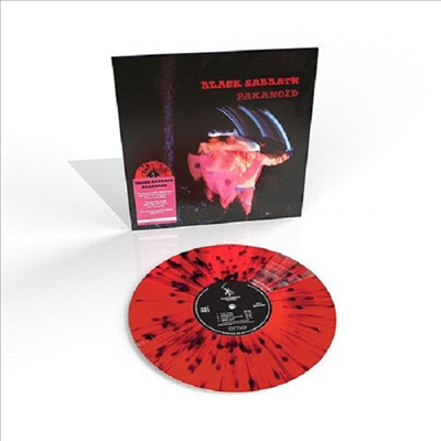 Black Sabbath - Paranoid (RSD)(Remastered)(Ltd)(Red/Black Splatter Colored LP)