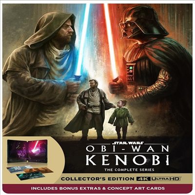 Obi-Wan Kenobi: The Complete Series (오비완 케노비: 더 컴플리트 시리즈) (2022)(Steelbook)(한글무자막)(4K Ultra HD)