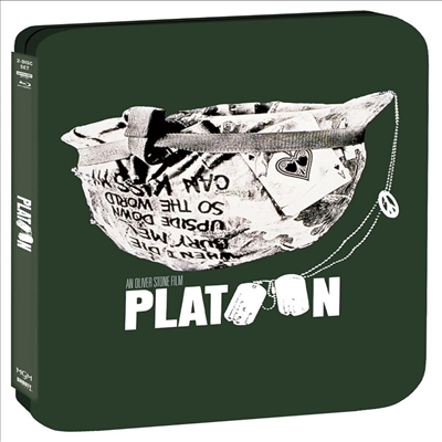 Platoon (플래툰) (1986)(Steelbook)(한글무자막)(4K Ultra HD + Blu-ray)