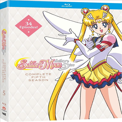 Sailor Moon Sailor Stars: Complete Fifth Season (달의 요정 세일러문 세일러스타즈: 시즌 5) (1996)(한글무자막)(Blu-ray)