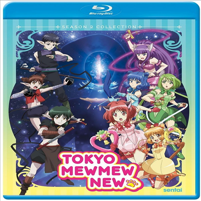 Tokyo Mew Mew New: Season 2 (토쿄 뮤우뮤우 뉴: 시즌 2) (2023)(한글무자막)(Blu-ray)