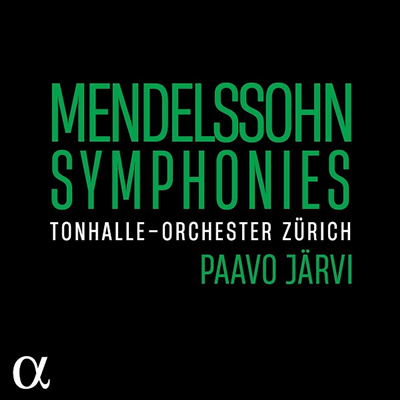 멘델스존: 교향곡 전곡 & 한여름 밤의 꿈 (Mendelssohn: A Midsummer Night's Dream & Symphonies Nos.1 - 5) (4CD) - Paavo Jarvi
