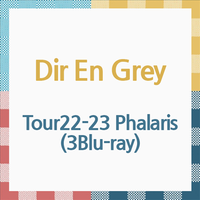 Dir En Grey (디르 앙 그레이) - Tour22-23 Phalaris (3Blu-ray)(Blu-ray)(2024)