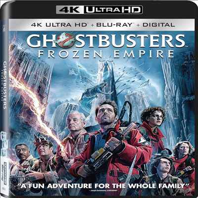 Ghostbusters: Frozen Empire (고스트버스터즈: 오싹한 뉴욕) (4K Ultra HD+Blu-ray)(한글무자막)(4K Ultra HD)