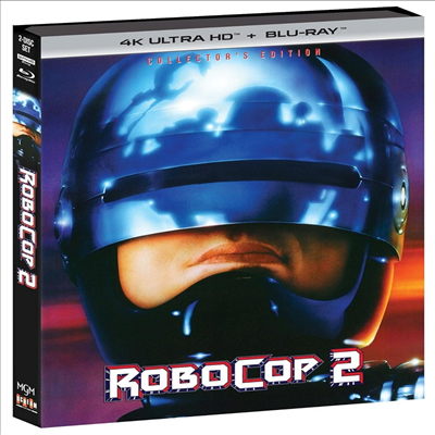 RoboCop 2 (Collector&#39;s Edition) (로보캅 2) (1990)(한글무자막)(4K Ultra HD + Blu-ray)