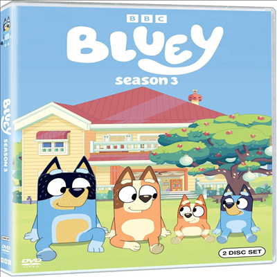 Bluey: Season Three (블루이 시즌 3)(지역코드1)(한글무자막)(DVD)