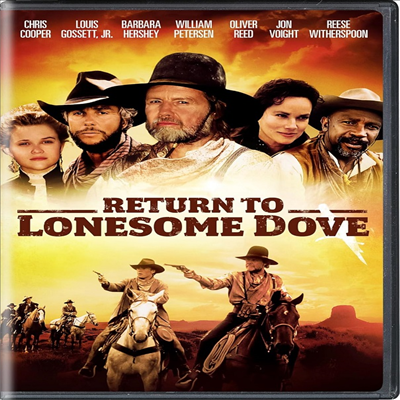 Return to Lonesome Dove (리턴 투 론섬 도브) (1993)(지역코드1)(한글무자막)(DVD)