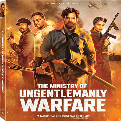 Ministry Of Ungentlemanly Warfare (더 미니스트리 오브 언젠틀맨리 워페어) (한글무자막)(Blu-ray+DVD)