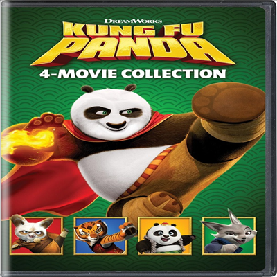 Kung Fu Panda: 4-Movie Collection (쿵푸팬더: 4 무비 컬렉션)(지역코드1)(한글무자막)(DVD)