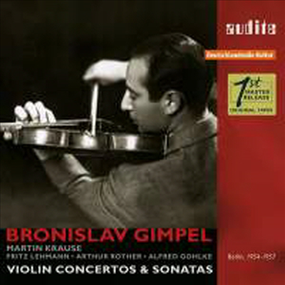 브로니슬라프 짐펠 RIAS 녹음 전집 (Bronislaw Gimpel - The Complete RIAS Recording) (3CD) - Bronislav Gimpel