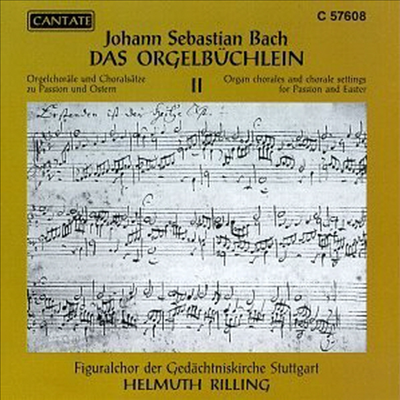 바흐 : 오르간 소곡집 2집 - 강림절과 성탄절을 위한 오르간 코랄곡 (Bach : Organ Chorales)(CD) - Helmuth Rilling