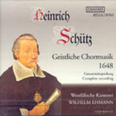 쉬츠 : 종교 합창곡집 (Schutz : Geistliche Chormusik 1648, Swv 369-396) (2 for 1) - Wilhelm Ehmann