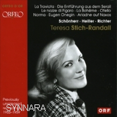 테레사 슈타히 란달 - 오페라 아리아집 (Teresa Stich Randall - Opera Arias)(CD) - Teresa Stich-Randall