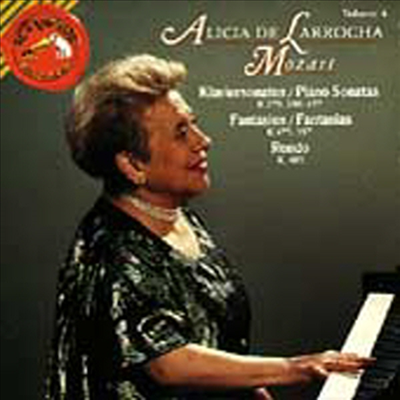 모차르트 : 피아노 소나타 1, 2, 14번, 환타지, 론도 (Mozart : Piano Sonata No.1 K.279, No.2 K.280, No.14 K.457, Fantasy & Rondo)(CD) - Alicia De Larrocha