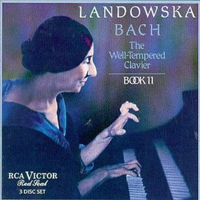 바흐 : 평균율 클라비어 곡집 2권 (Bach : The Well-Tempered Clavier Book II) (3CD) - Wanda Landowska