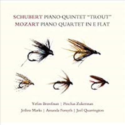 슈베르트 : 피아노 오중주 &#39;송어&#39;, 모차르트: 피아노 사중주 K.493 (Schubert : Trout Quintet)(CD) - Yefim Bronfman