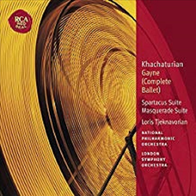 하차투리안 : 가이네, 스팔타쿠스, 가면 무도회 조곡, 러시아 환상곡 (Khachaturian : Gayne, Selections From Spartacus, Masquerade Suite, Russian Fantasy) (2CD) - Loris Tjeknavorian