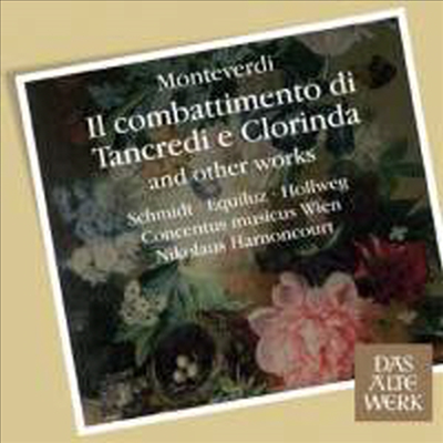 몬테베르디 : 탄크레디와 클로린다의 전투 (Monteverdi : Il Combattimento di Tancredi e Clorinda)(CD) - Nikolaus Harnoncourt