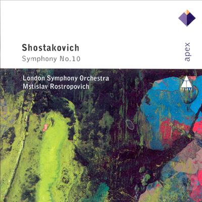 쇼스타코비치 : 교향곡 10번 (Shostakovich : Symphony No.10)(CD) - Mstislav Rostropovich