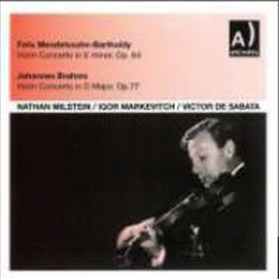 멘델스존, 브람스 : 바이올린 협주곡 (Mendelssohn & Brahms : Violin Concertos)(CD) - Nathan Milstein