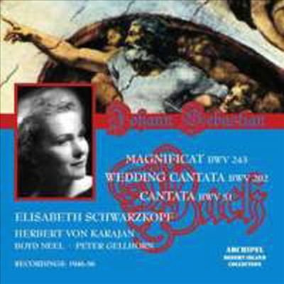 바흐: 마그니피카트 & 칸타타 (Bach: Magnificat & Cantatas)(CD) - Elisabeth Schwarzkopf