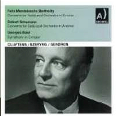 비제: 교향곡 C 장조 & 멘델스존: 바이올린 협주곡, 슈만: 첼로 협주곡 (Bizet: Symphony C major & Mendelssohn: Violin Concerto & Schumann: Cello Concerto)(CD) - Andre Cluytens