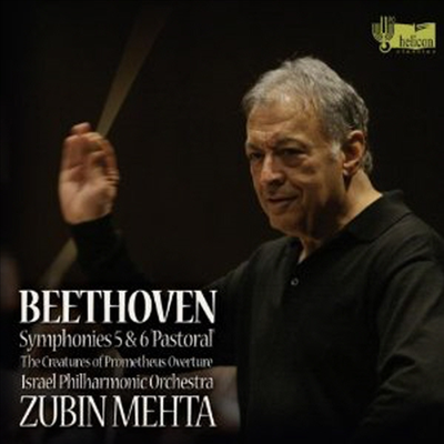 베토벤 : 교향곡 5 & 6번 '전원' (Beethoven : Symphony No.5 & 6)(CD) - Zubin Mehta