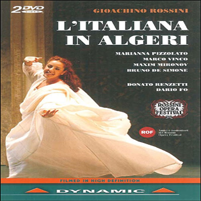 로시니 : 알제리의 이탈리아여인 (Rossini : L&#39;Italiana In Algeri) (한글무자막)(2 DVD) - Marianna Pizzolato