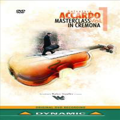 살바토레 아카르도 마스터클래스 1편 - 베토벤: 바이올린 소나타 3번 & 사라사테: 카르멘 환상곡 (Salvatore Accardo Masterclass in Cremona Vol.1) (한글자막)(DVD) (2014) - Salvatore Accardo