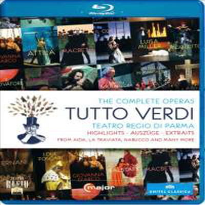 베르디 오페라의 명장면들 (Tutto Verdi Highlights) (Blu-ray) (2012) - 여러 아티스트