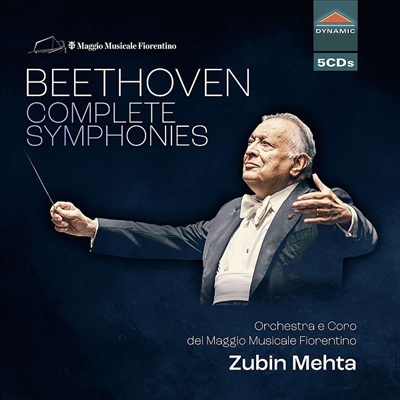 베토벤: 교향곡 1 - 9번 (Beethoven: Symphonies Nos.1 - 9) (5CD Boxset) - Zubin Mehta