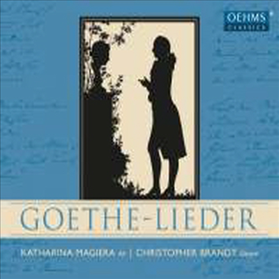 괴테 가곡집 - 기타와 메조소프라노를 위한 노래 (Goethe Lieder for Guitar and Mezzo Soprano)(CD) - Katharina Magiera