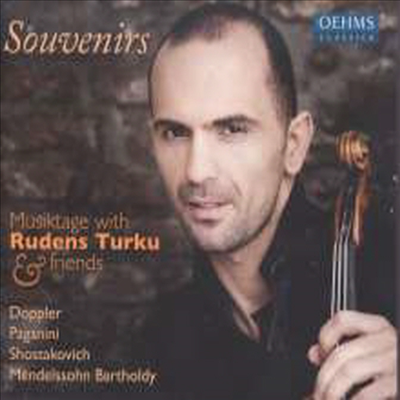 바이올린 작품집 - 루덴스 투르크와 친구들 (Souvenirs - Rudens Turku &amp; friends)(CD) - Rudens Turku