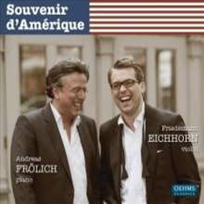 아메리카의 추억 (Friedemann Eichhorn - Souvenir d&#39;Amerique)(CD) - Friedemann Eichhorn