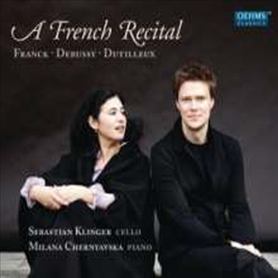 프랑스 리사이틀 - 첼로와 피아노를 위한 음악 (A French Recital - Cello & Piano Works)(CD) - Sebastian Klinger